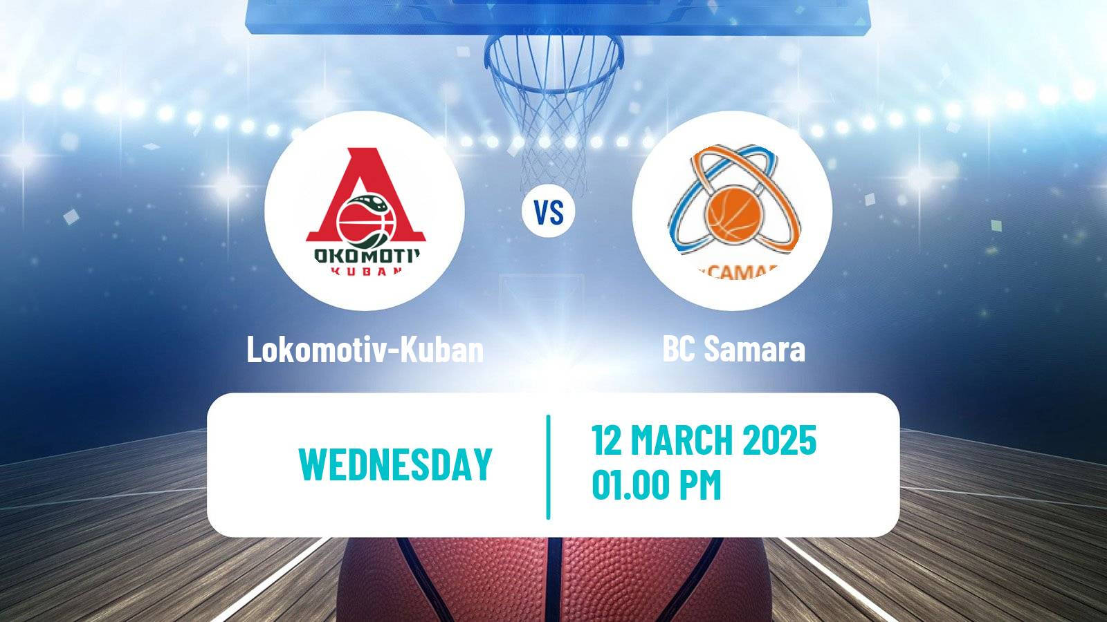 Basketball VTB United League Lokomotiv-Kuban - Samara