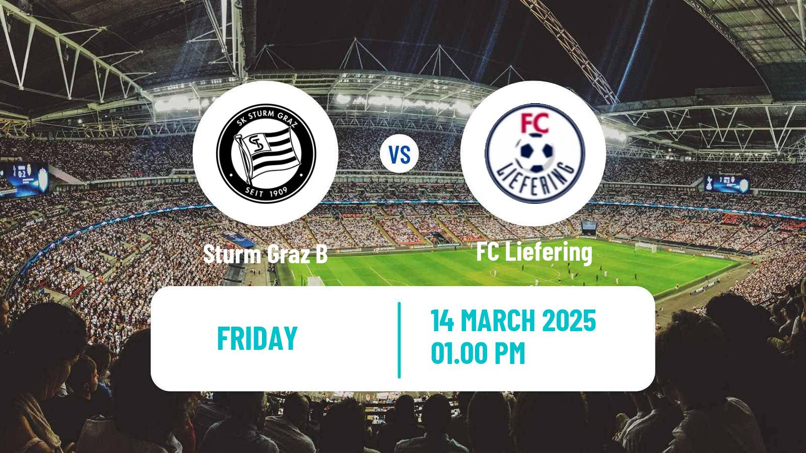 Soccer Austrian 2 Liga Sturm Graz B - Liefering