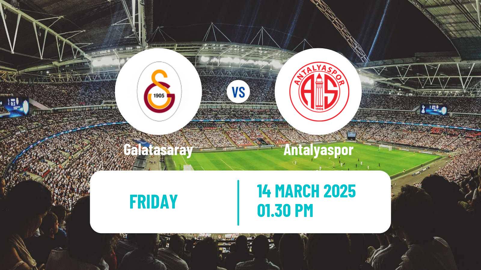 Soccer Turkish Super League Galatasaray - Antalyaspor