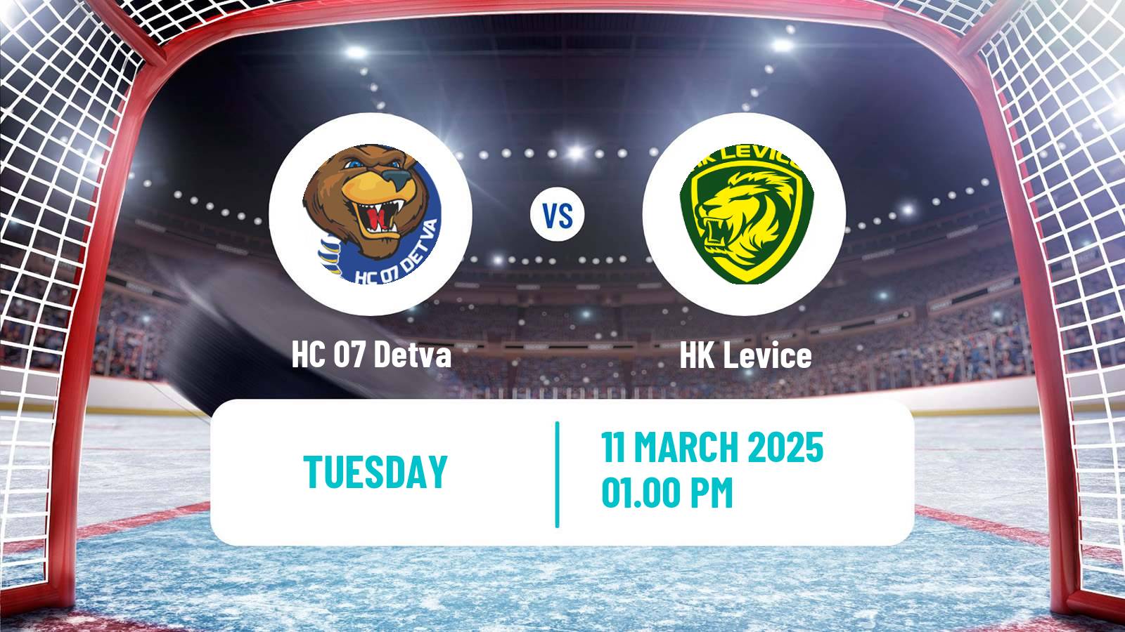 Hockey Slovak 1 Liga Hockey Detva - Levice
