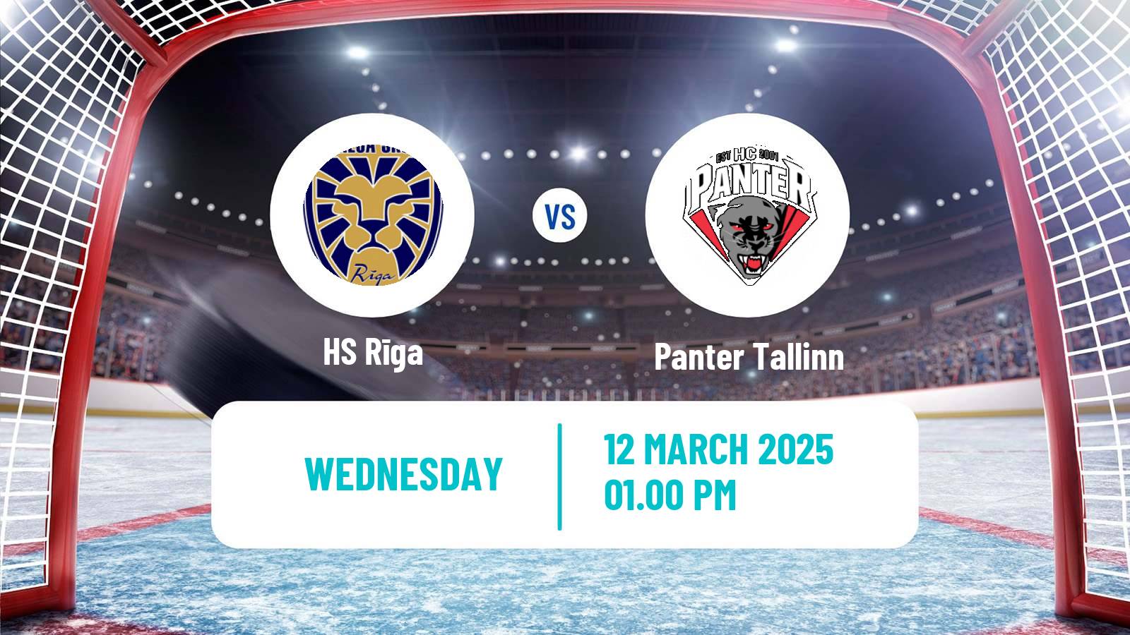Hockey Latvian Hokeja Liga HS Rīga - Panter Tallinn