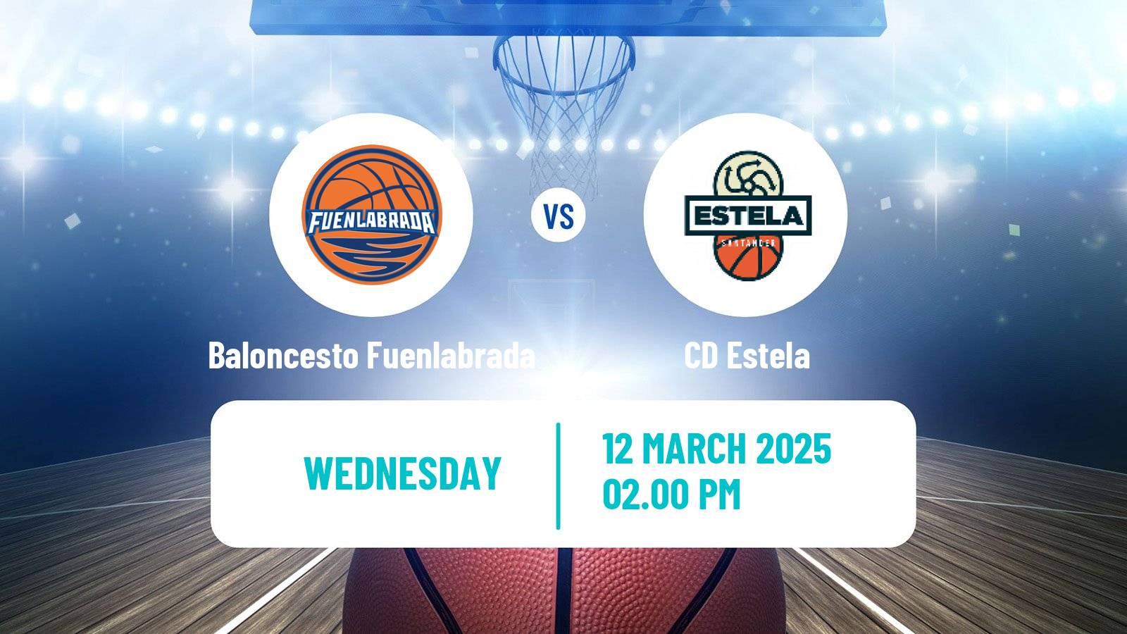 Basketball Spanish LEB Oro Baloncesto Fuenlabrada - Estela