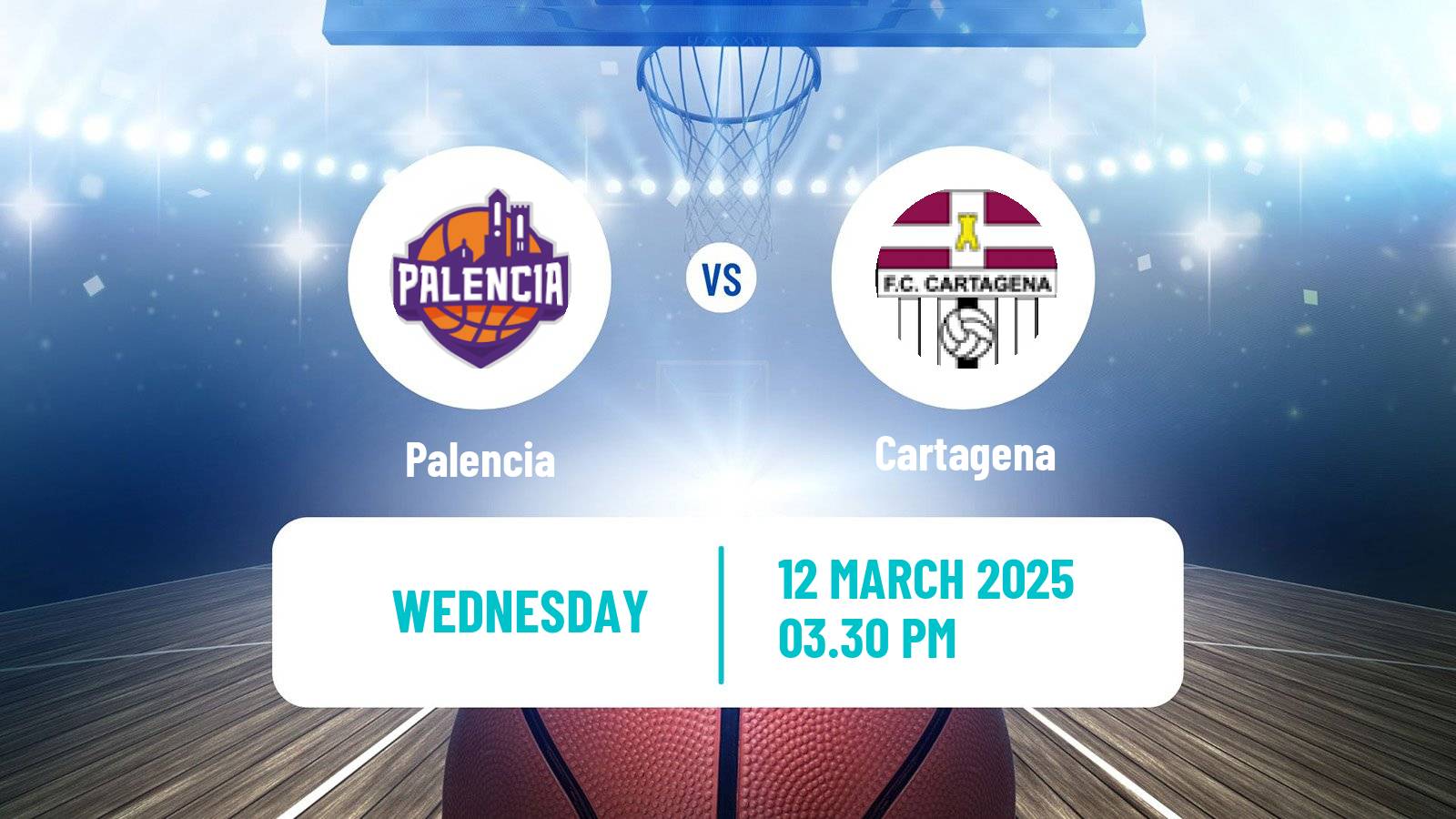Basketball Spanish LEB Oro Palencia - Cartagena