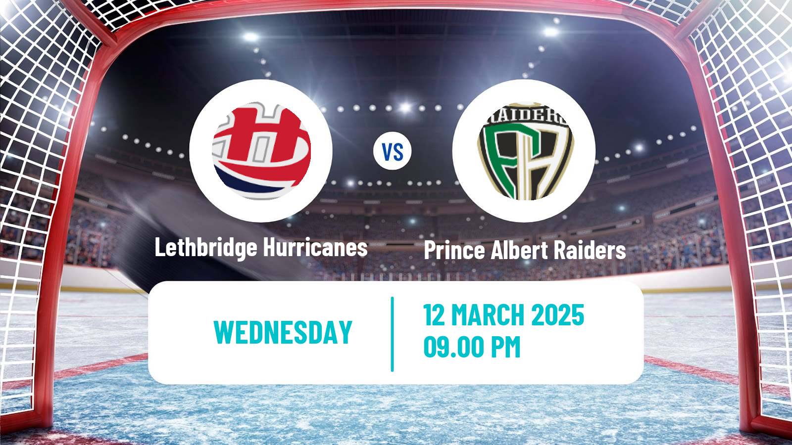 Hockey WHL Lethbridge Hurricanes - Prince Albert Raiders