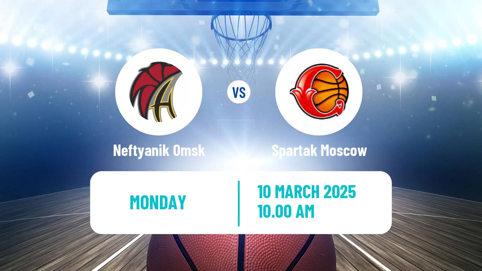Basketball Russian Premier League Basketball Women Neftyanik Omsk - Spartak Moscow