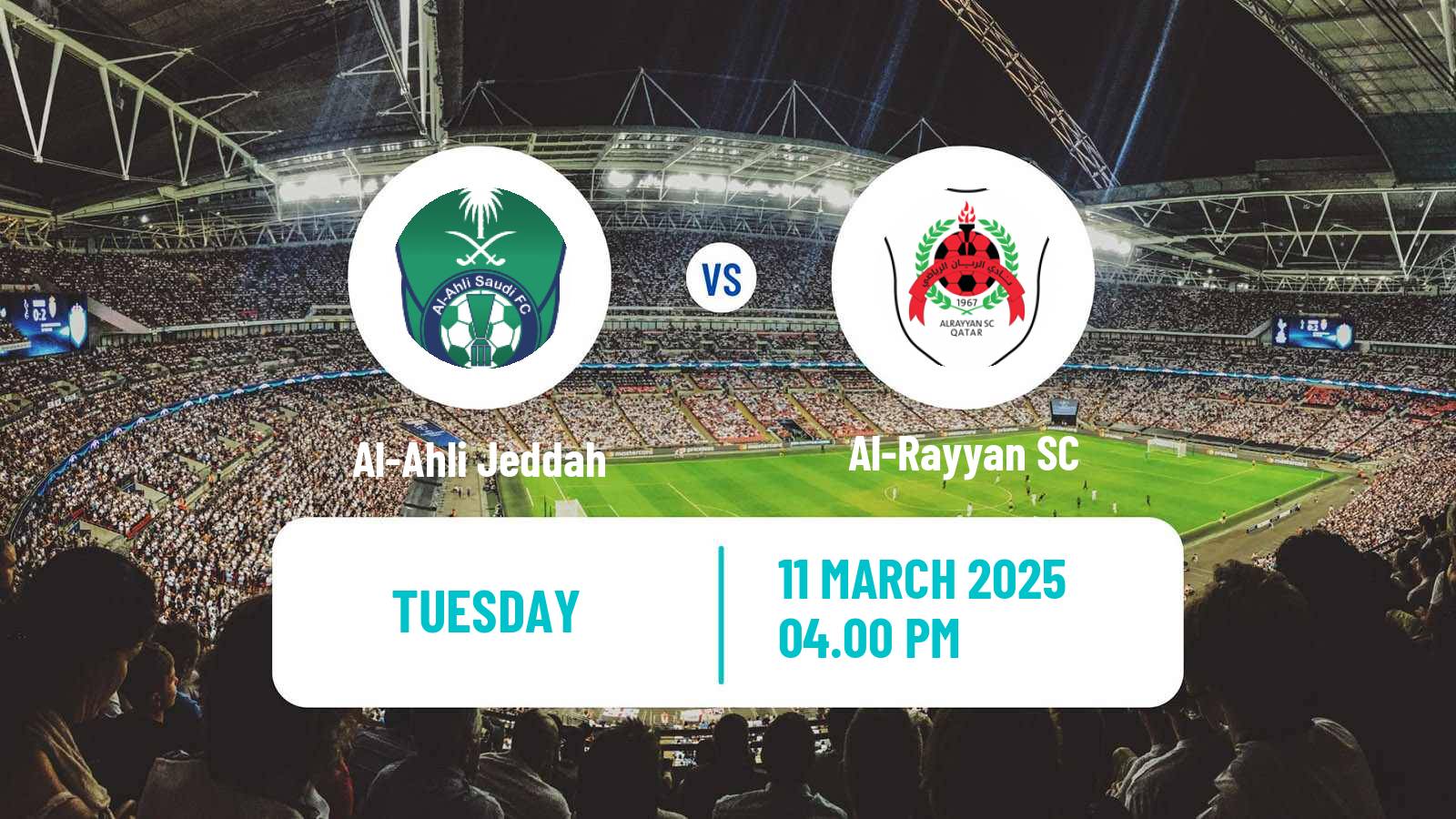 Soccer AFC Champions League Al-Ahli Jeddah - Al-Rayyan