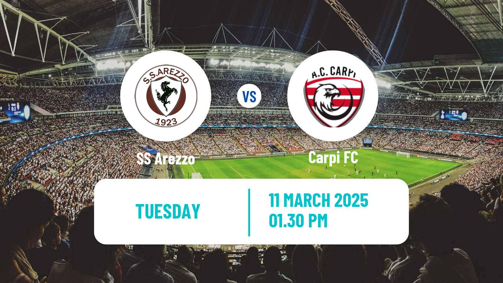 Soccer Italian Serie C Group B Arezzo - Carpi