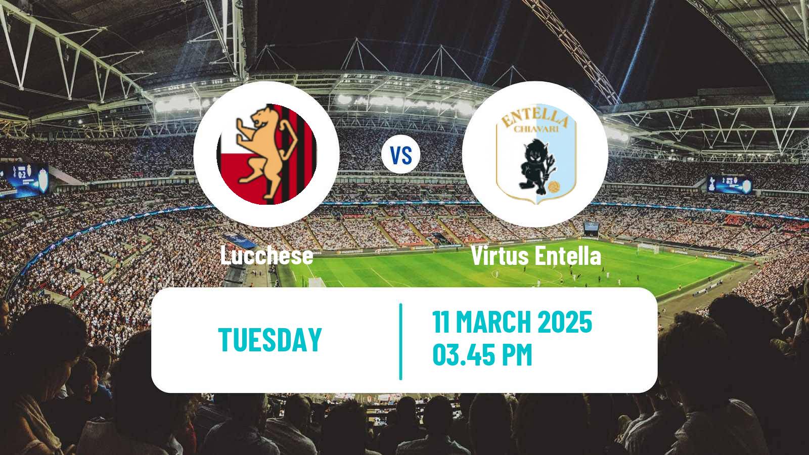 Soccer Italian Serie C Group B Lucchese - Virtus Entella