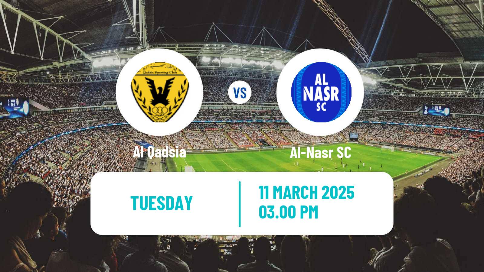 Soccer Gulf Club Champions League Al Qadsia - Al-Nasr