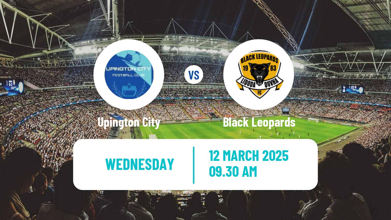 Soccer South African First Division Upington City - Black Leopards