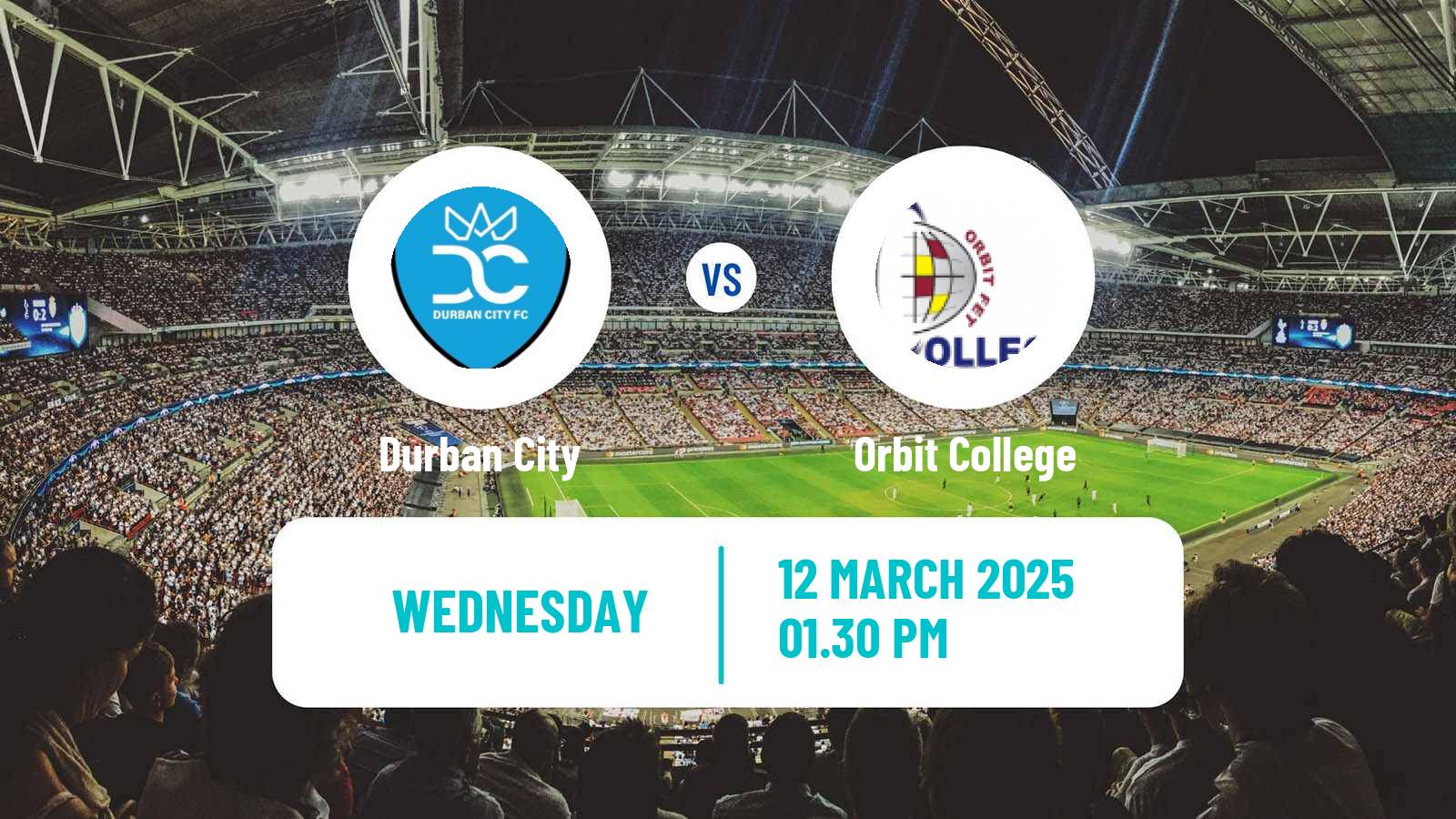 Soccer South African First Division Durban City - Orbit College
