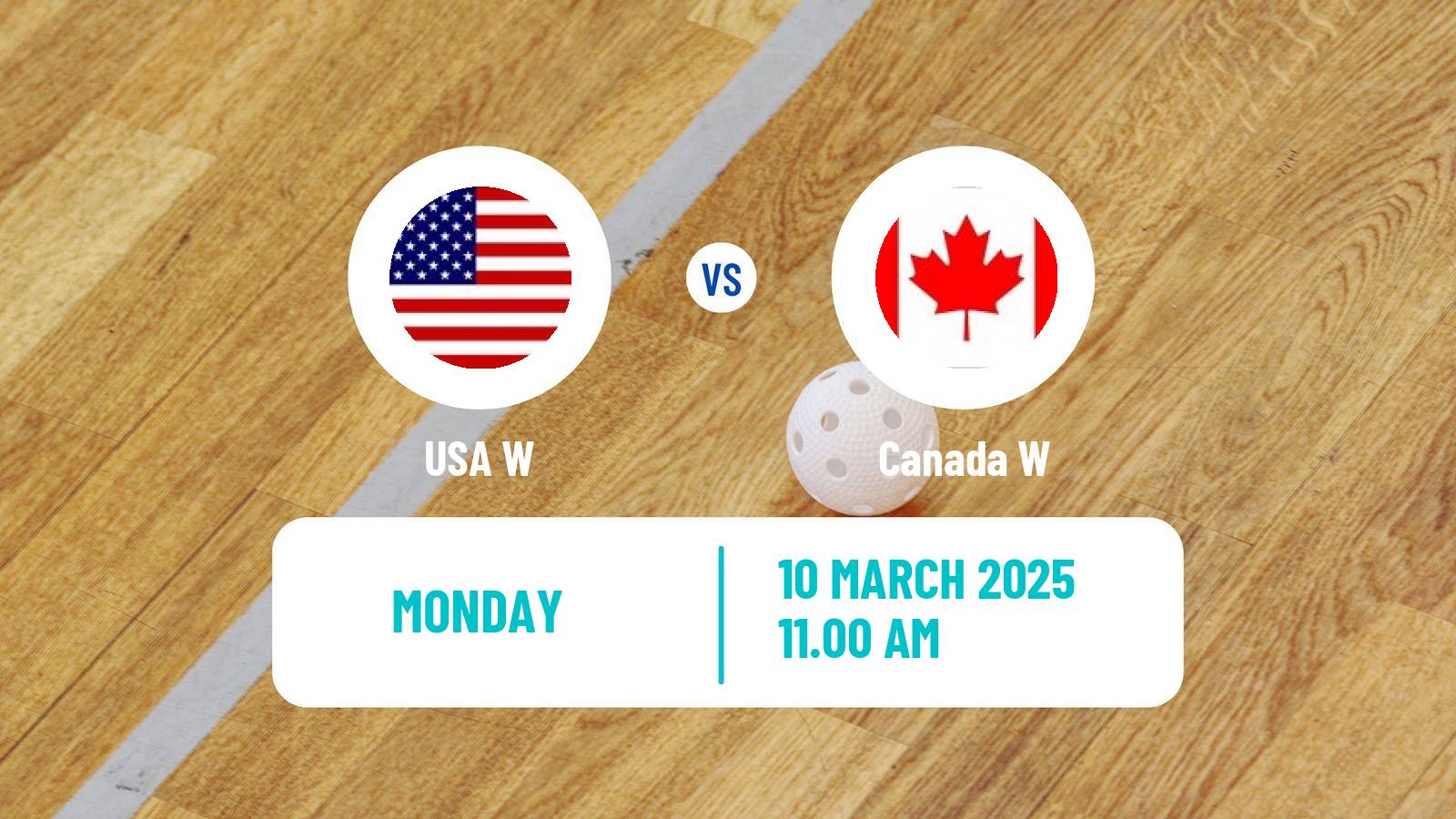 Floorball World Championship Floorball Women USA W - Canada W