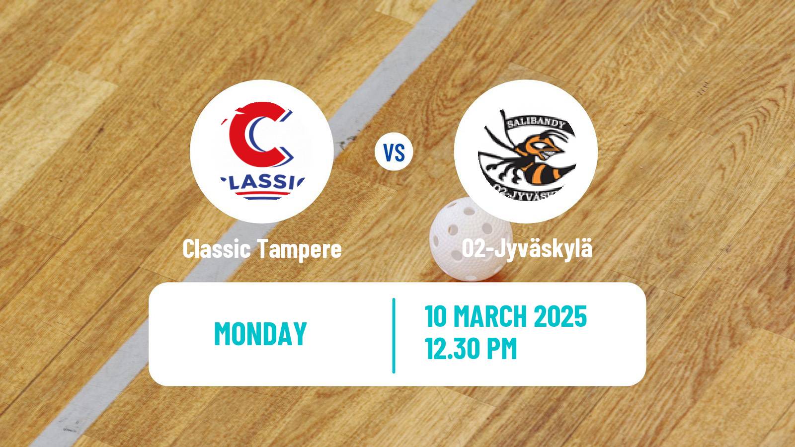 Floorball Finnish F-Liiga Women Classic Tampere - O2-Jyväskylä