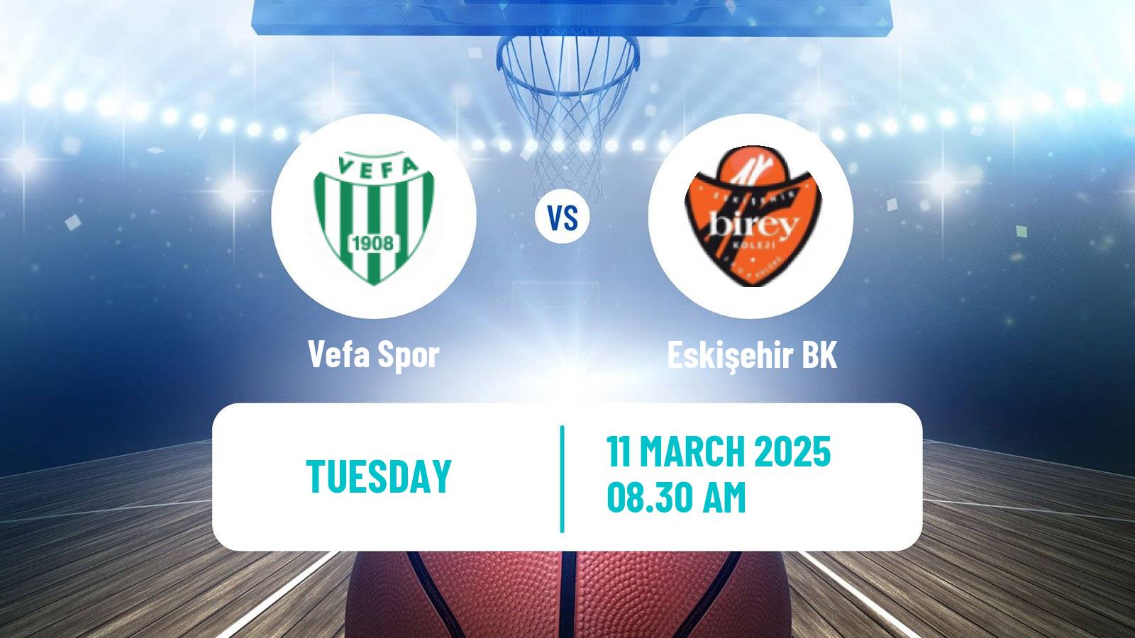 Basketball Turkish TB2L Vefa Spor - Eskişehir BK