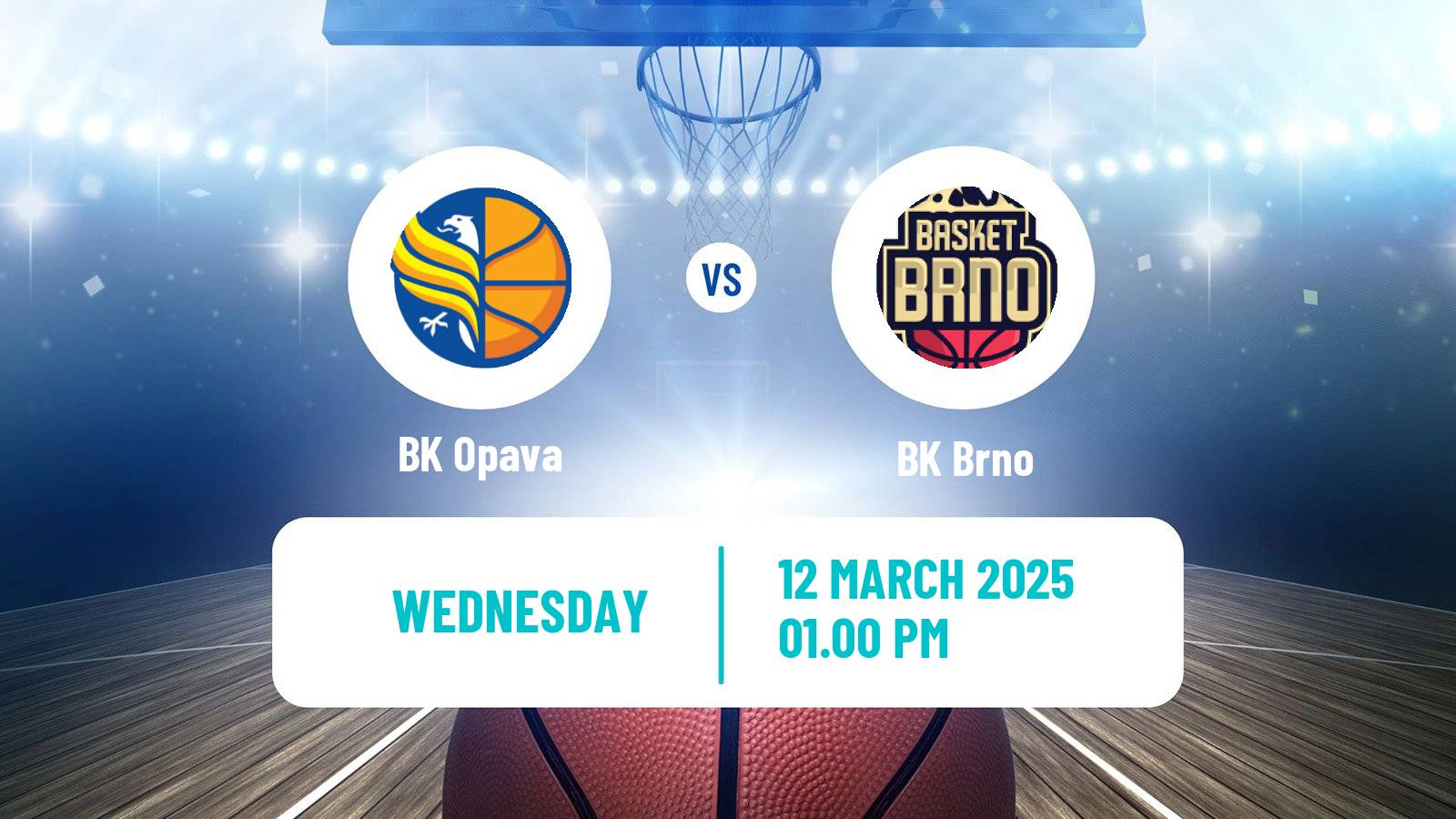 Basketball Czech NBL Opava - Brno