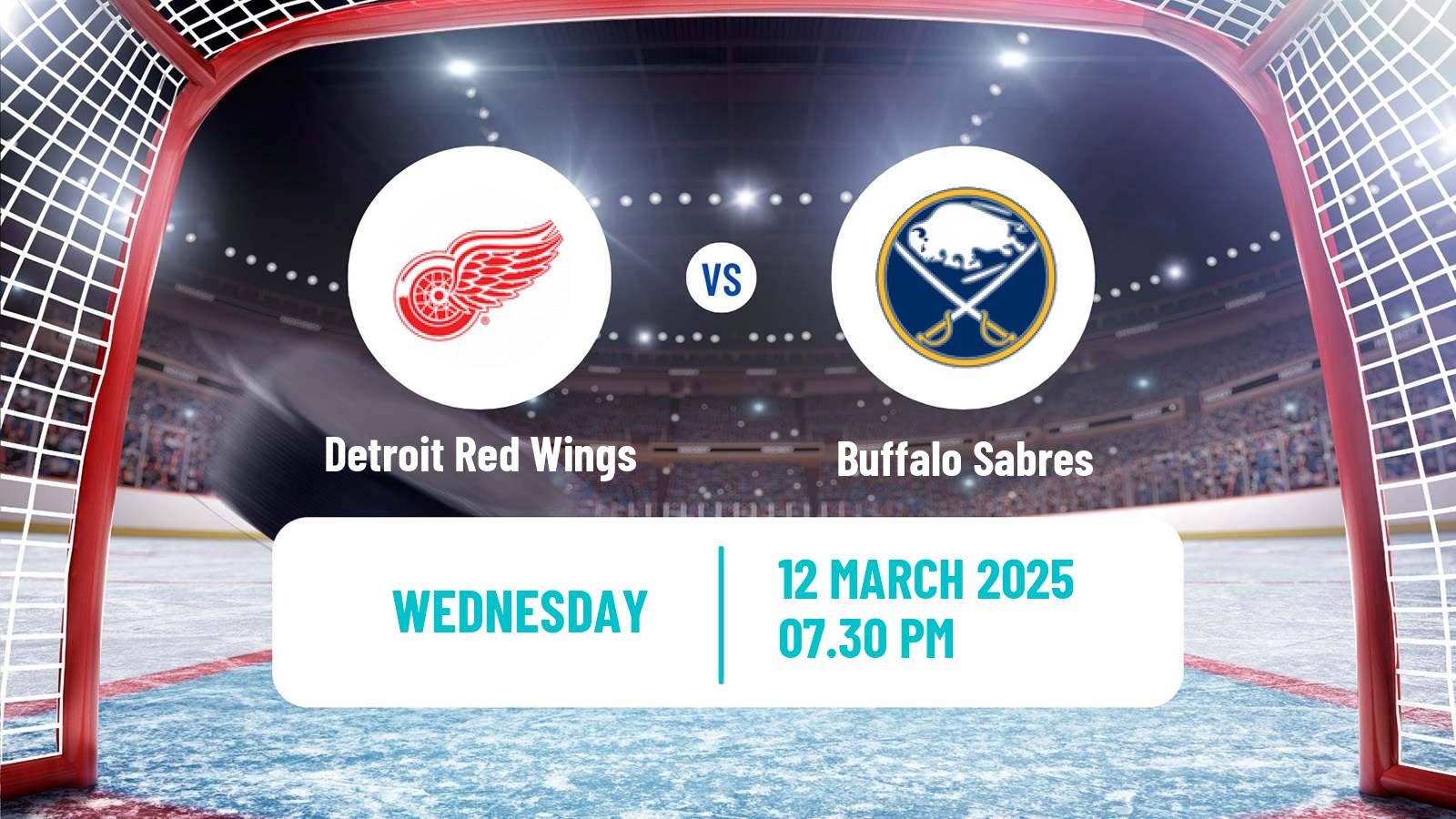 Hockey NHL Detroit Red Wings - Buffalo Sabres