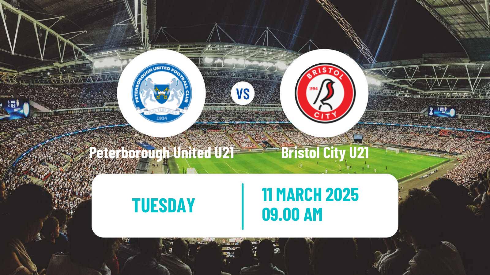 Soccer English Professional Development League Peterborough United U21 - Bristol City U21