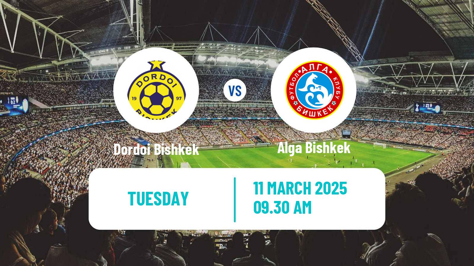 Soccer Kyrgyzstan Premier Liga Dordoi Bishkek - Alga Bishkek