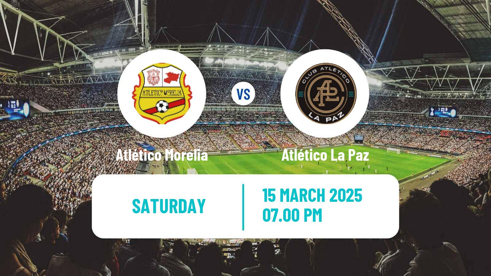 Soccer Mexican Liga de Expansion MX Atlético Morelia - Atlético La Paz