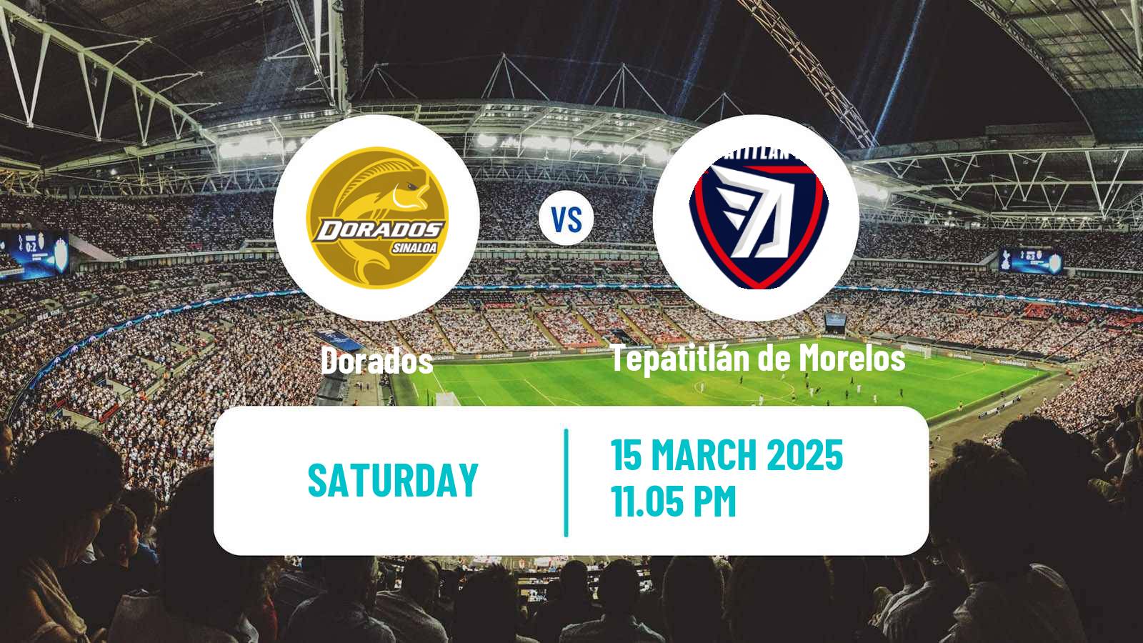 Soccer Mexican Liga de Expansion MX Dorados - Tepatitlán de Morelos