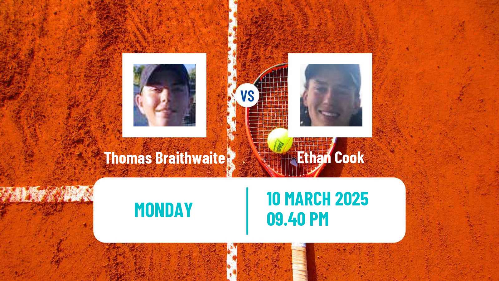 Tennis ITF M25 Mildura Men Thomas Braithwaite - Ethan Cook