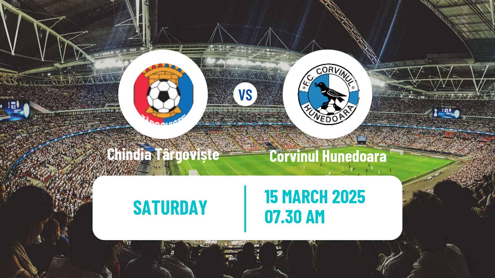 Soccer Romanian Division 2 Chindia Târgoviște - Corvinul Hunedoara