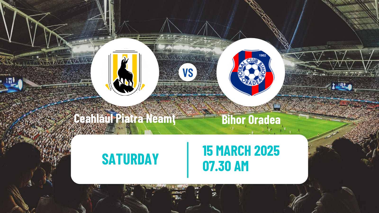 Football Romanian Division 2 Ceahlăul Piatra Neamţ - Bihor Oradea