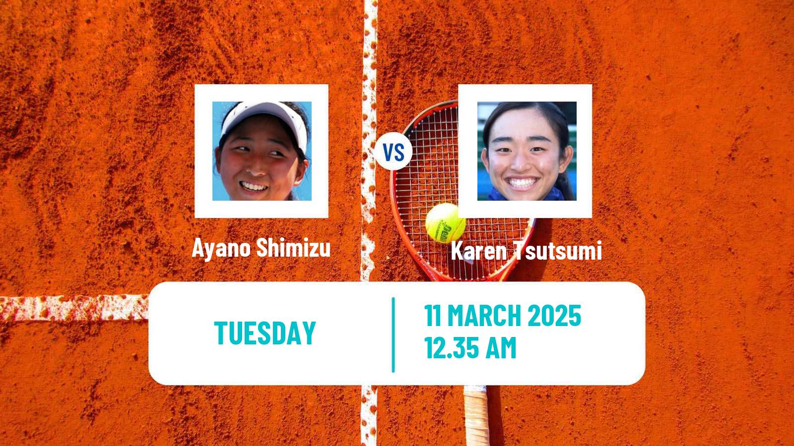 Tennis ITF W50 Kyoto Women 2025 Ayano Shimizu - Karen Tsutsumi