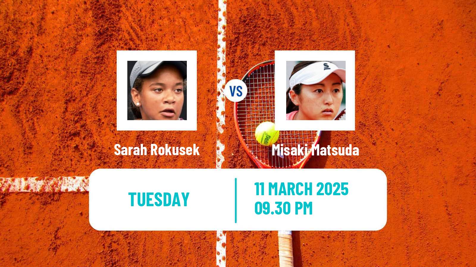 Tennis ITF W35 Mildura Women Sarah Rokusek - Misaki Matsuda