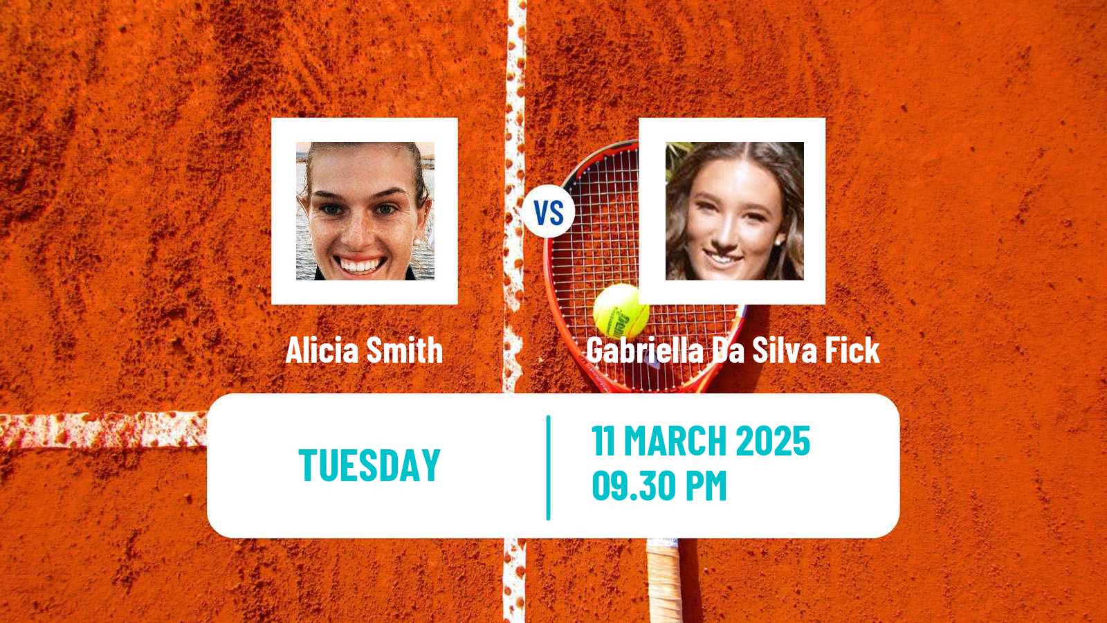 Tennis ITF W35 Mildura Women Alicia Smith - Gabriella Da Silva Fick
