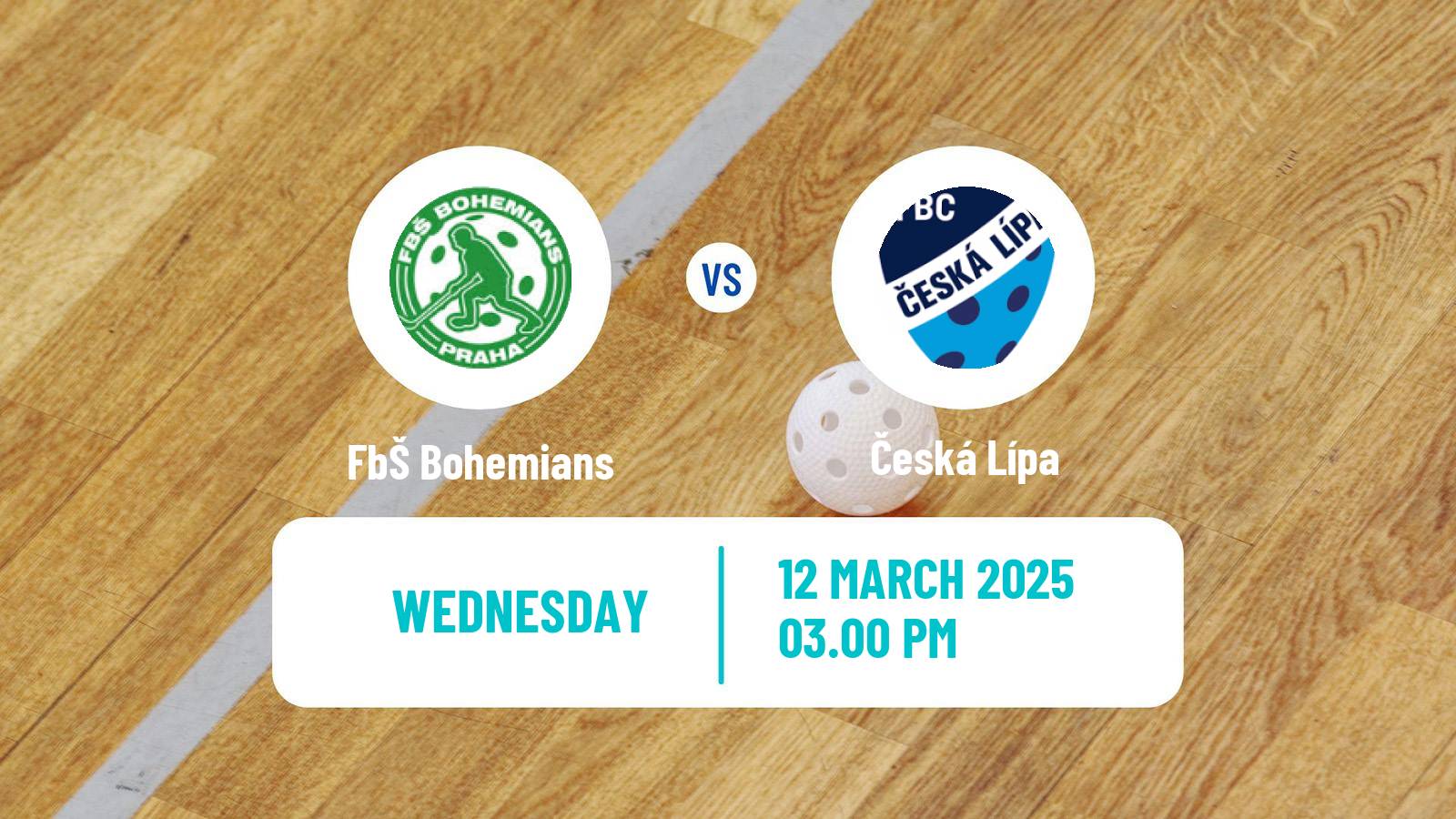 Floorball Czech Superliga Floorball FbŠ Bohemians - Česká Lípa