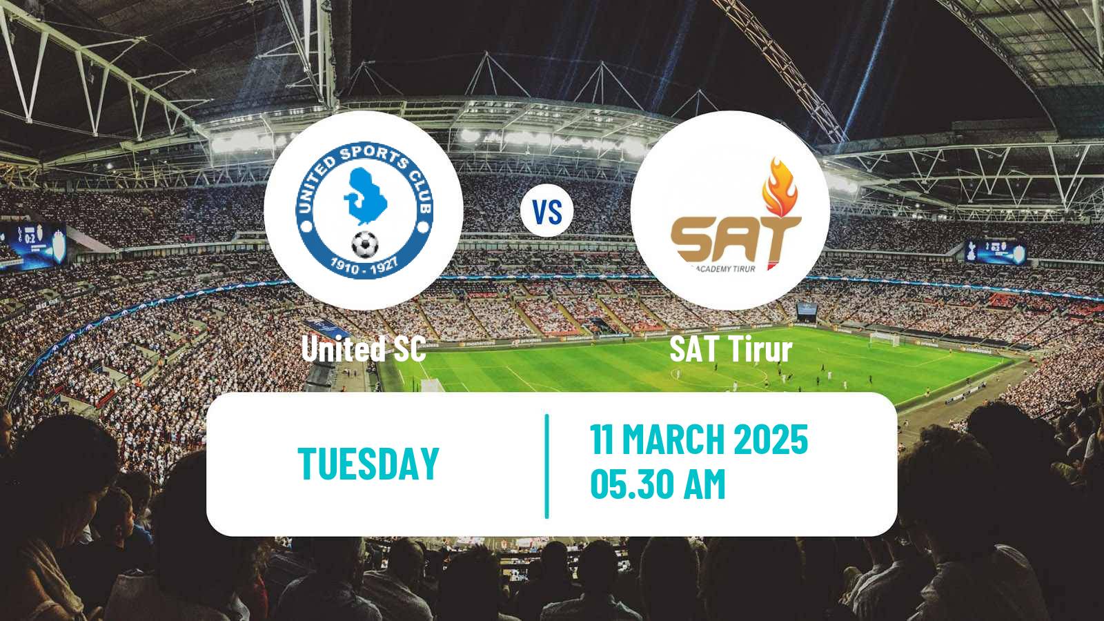 Soccer Indian I-League 2 United SC - SAT Tirur