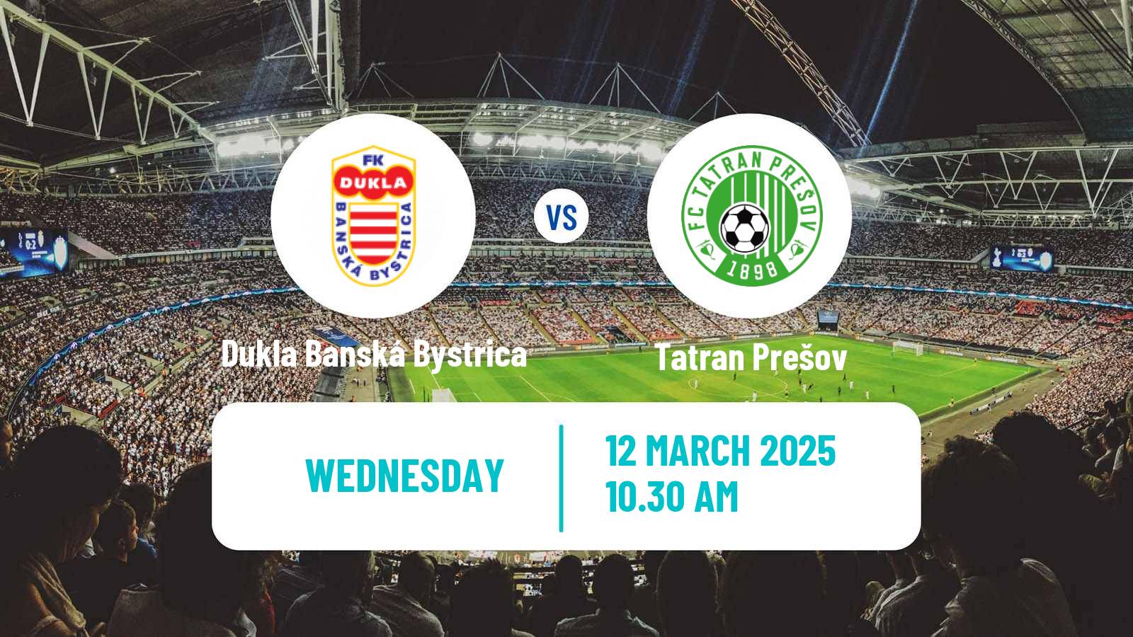 Soccer Slovak Cup Dukla Banská Bystrica - Tatran Prešov
