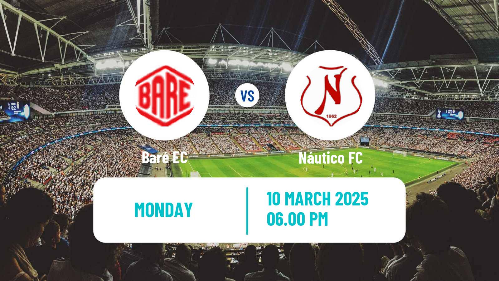 Soccer Brazilian Campeonato Roraimense Baré - Náutico FC