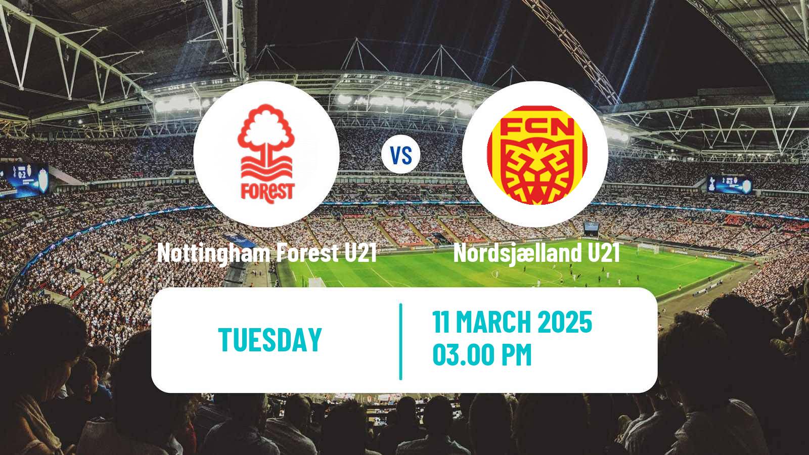 Soccer English Premier League International Cup Nottingham Forest U21 - Nordsjælland U21