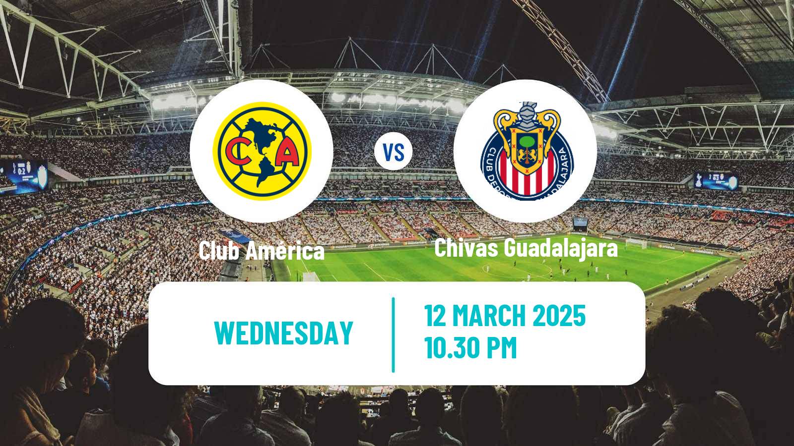Soccer CONCACAF Champions League Club América - Chivas Guadalajara