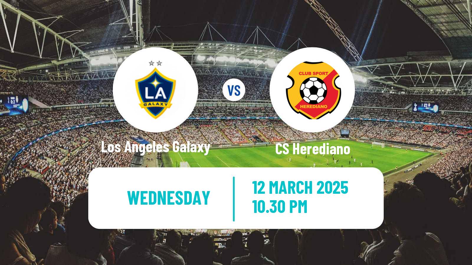 Football CONCACAF Champions League Los Angeles Galaxy - Herediano