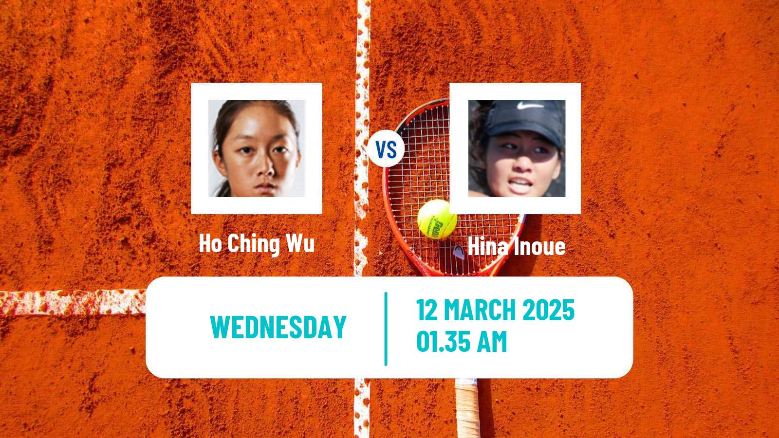 Tennis ITF W50 Shenzhen Women Ho Ching Wu - Hina Inoue