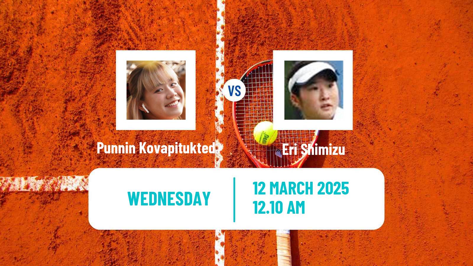 Tennis ITF W35 Nonthaburi Women Punnin Kovapitukted - Eri Shimizu