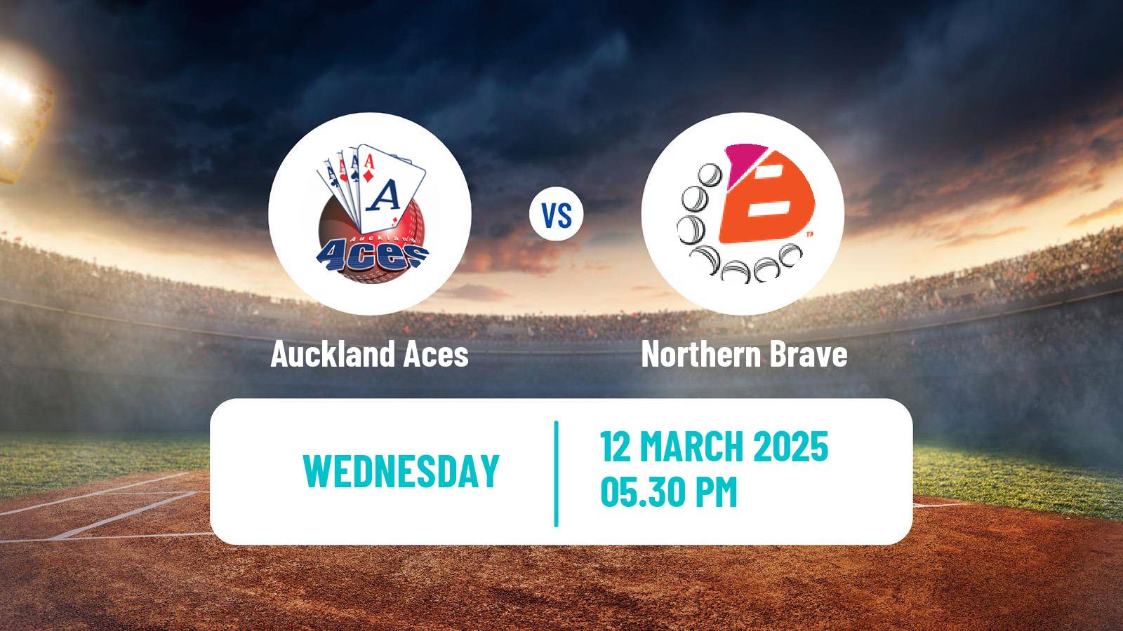 Cricket Plunket Shield Auckland Aces - Northern Brave
