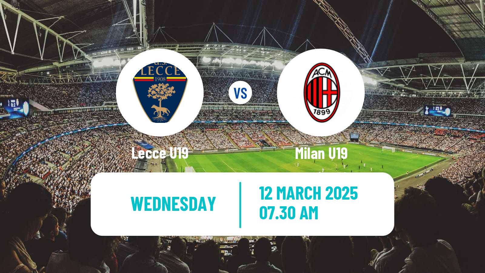 Soccer Coppa Italia Primavera Lecce U19 - Milan U19
