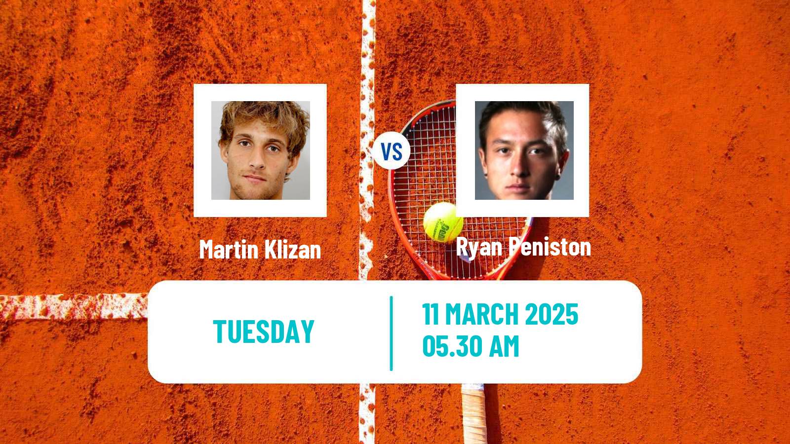 Tennis Hersonissos 2 Challenger Men Martin Klizan - Ryan Peniston