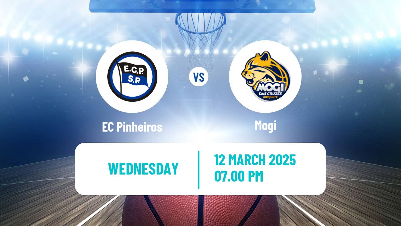 Basketball Brazilian NBB Pinheiros - Mogi