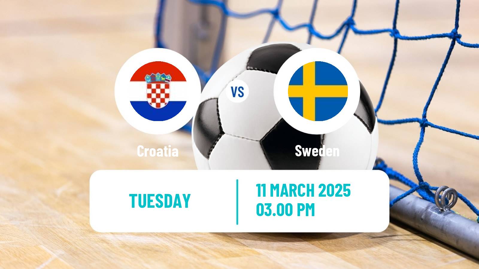 Futsal UEFA Futsal Euro Croatia - Sweden