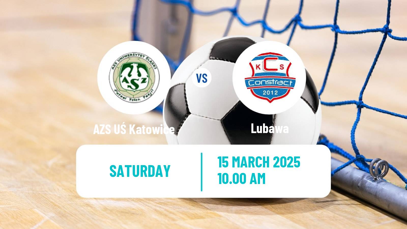 Futsal Polish Ekstraklasa Futsal AZS UŚ Katowice - Lubawa