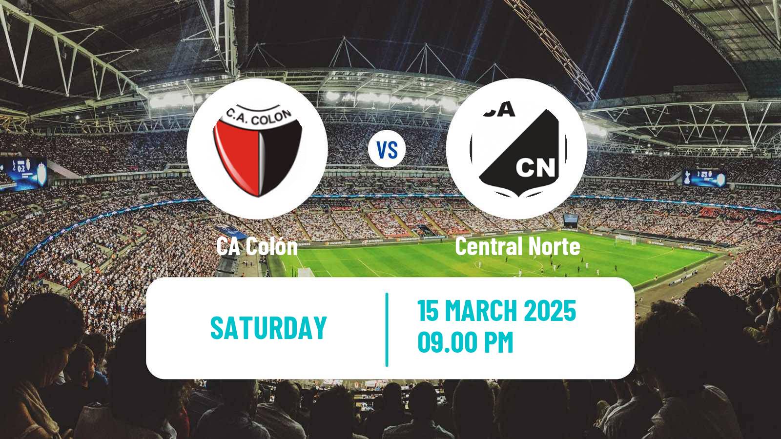 Soccer Argentinian Primera Nacional Colón - Central Norte