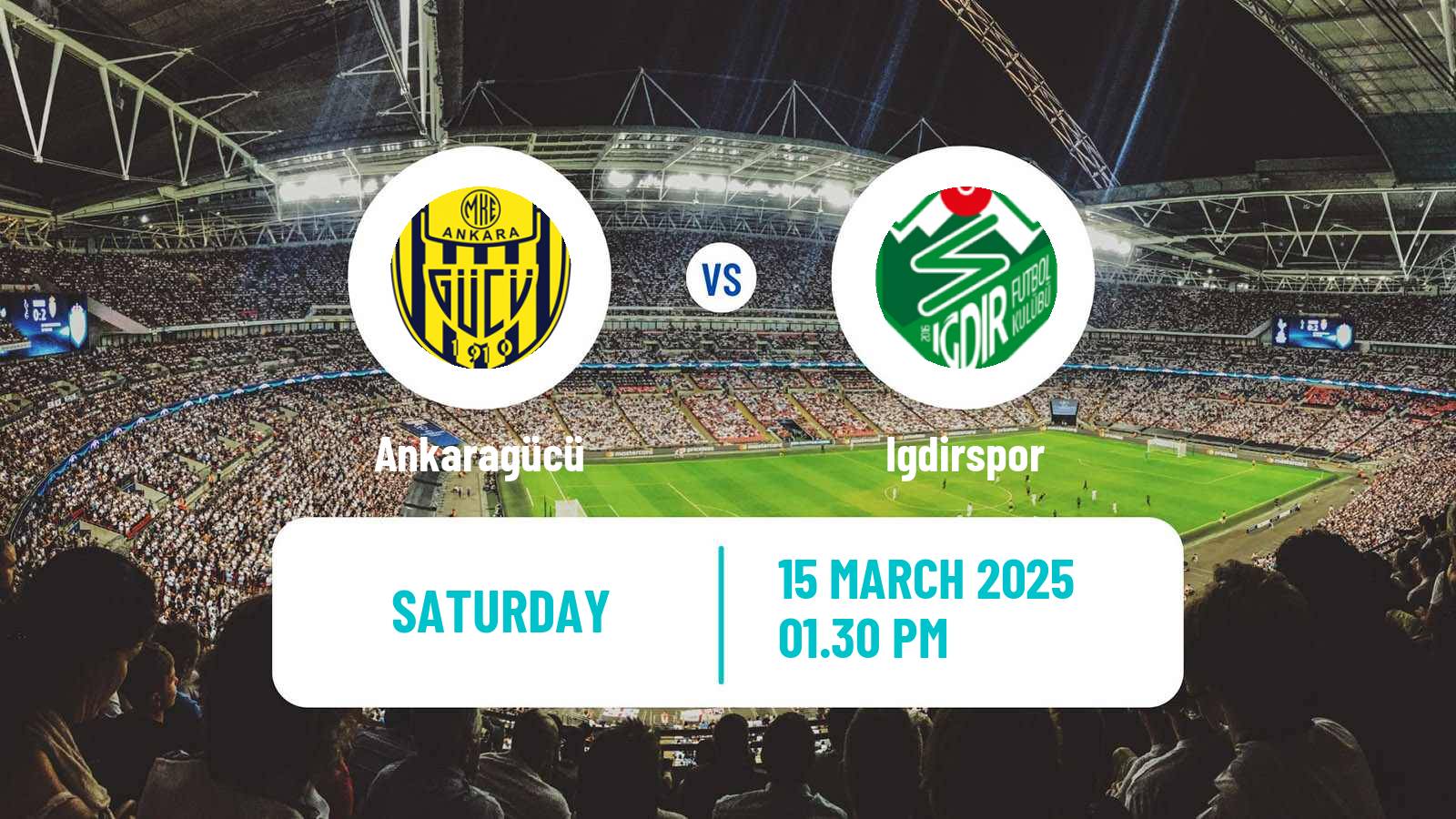 Soccer Turkish First League Ankaragücü - Igdirspor