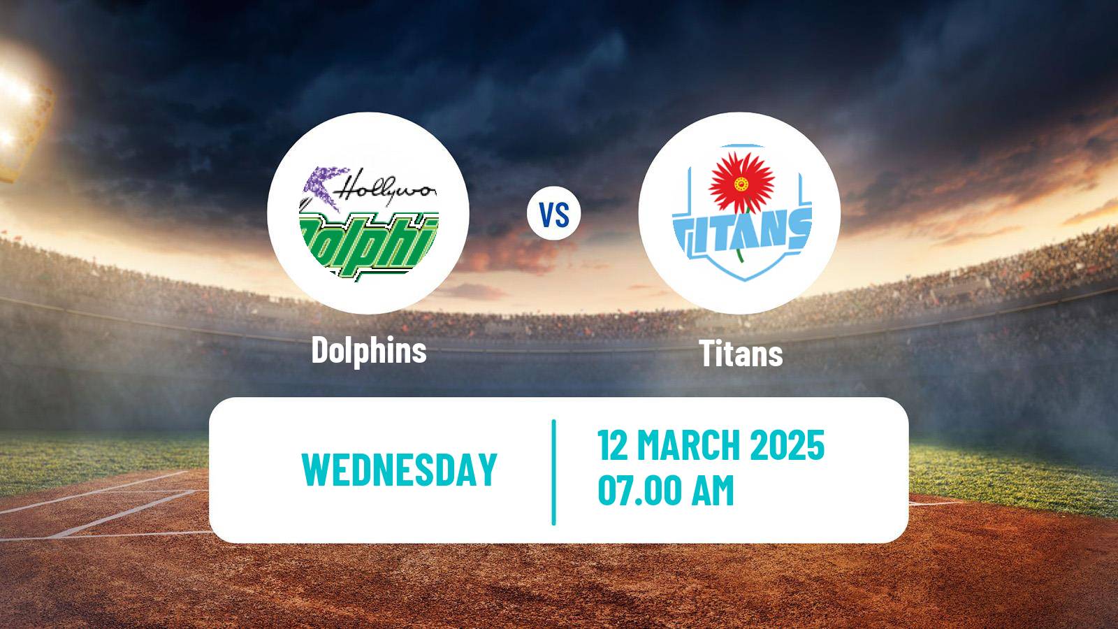 Cricket CSA Provincial One-Day Challenge Dolphins - Titans