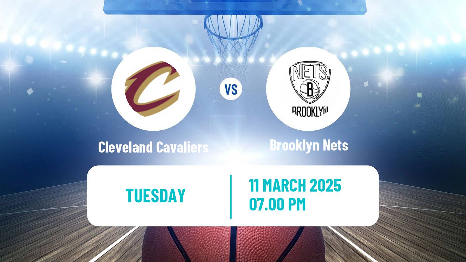 Basketball NBA Cleveland Cavaliers - Brooklyn Nets