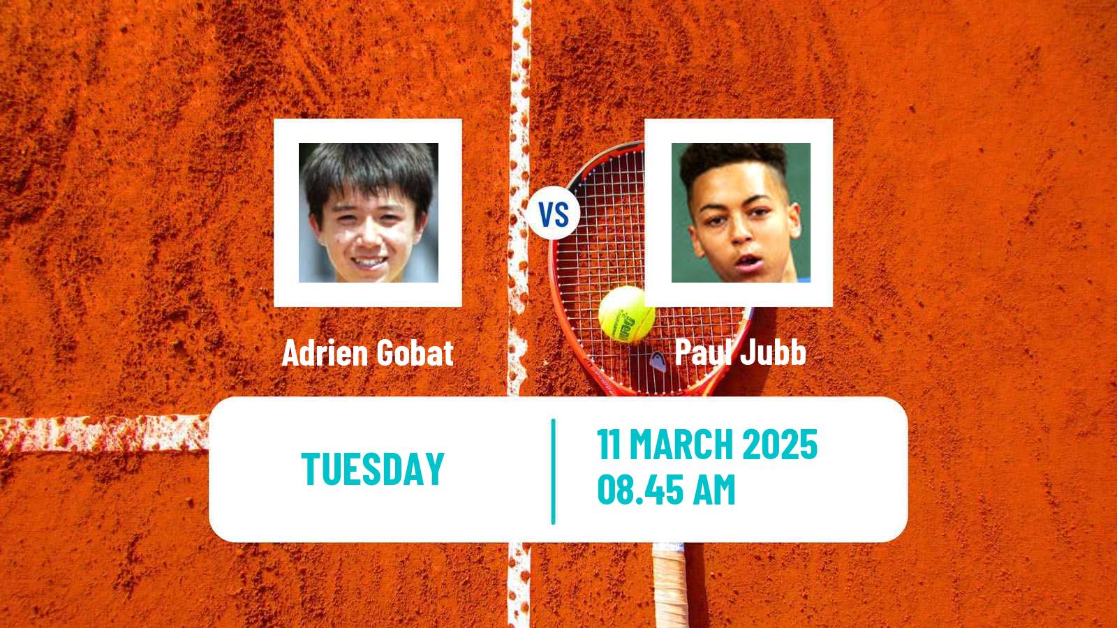 Tennis Cherbourg Challenger Men Adrien Gobat - Paul Jubb